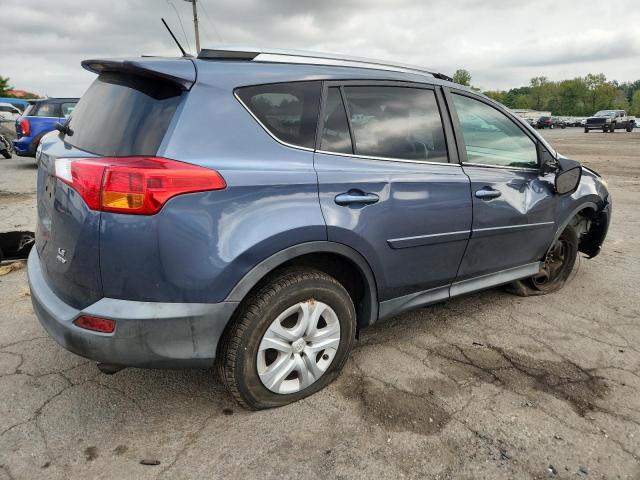 2T3BFREV3DW104063 - 2013 TOYOTA RAV4 LE BLUE photo 3