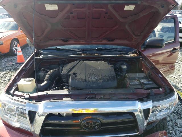 5TEJU62N27Z330625 - 2007 TOYOTA TACOMA DOUBLE CAB PRERUNNER BURGUNDY photo 11