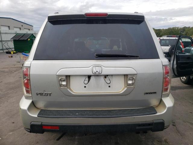 2HKYF18497H528258 - 2007 HONDA PILOT EX SILVER photo 6