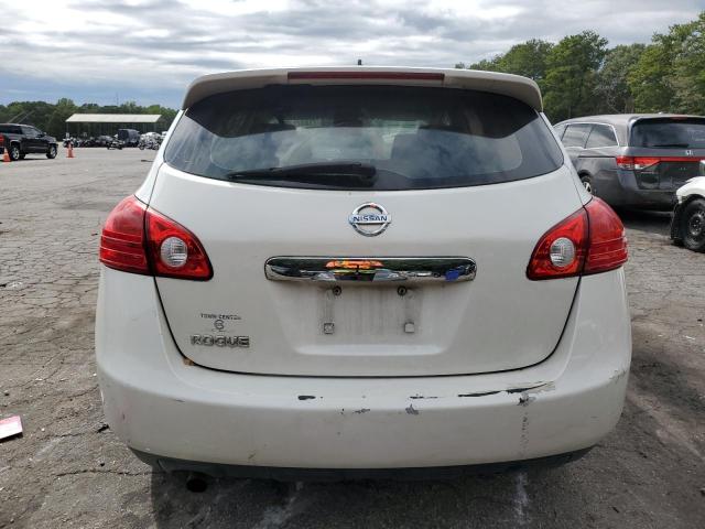 JN8AS5MTXBW172380 - 2011 NISSAN ROGUE S WHITE photo 6