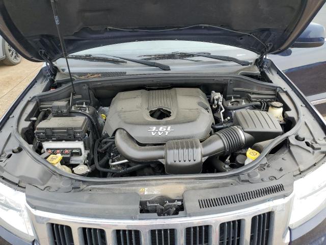 1C4RJFAG9CC263495 - 2012 JEEP GRAND CHEROKEE LAREDO BLUE photo 12