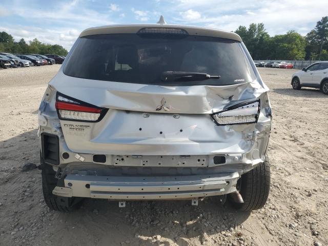 JA4ARUAU5NU022668 - 2022 MITSUBISHI OUTLANDER ES SILVER photo 6