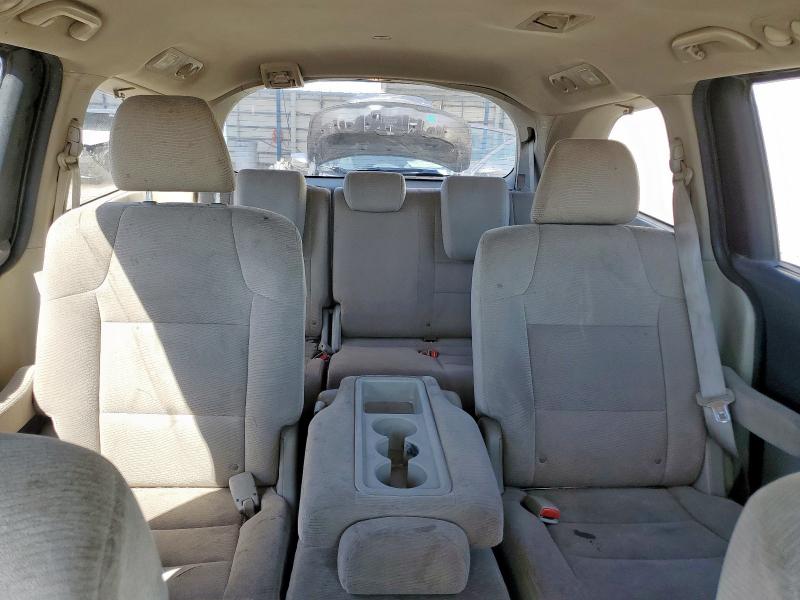 5FNRL5H48BB100872 - 2011 HONDA ODYSSEY EX BURGUNDY photo 10