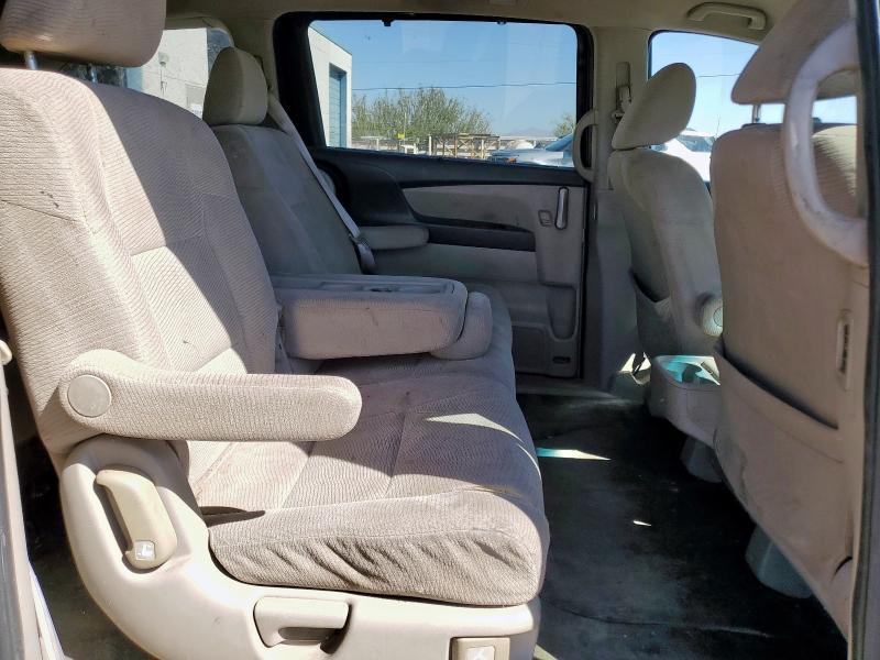 5FNRL5H48BB100872 - 2011 HONDA ODYSSEY EX BURGUNDY photo 11