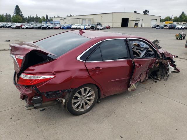 4T1BF1FKXFU990173 - 2015 TOYOTA CAMRY LE BURGUNDY photo 3