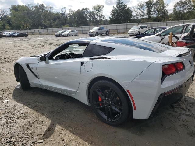 1G1YB2D72K5113706 - 2019 CHEVROLET CORVETTE STINGRAY 1LT WHITE photo 2