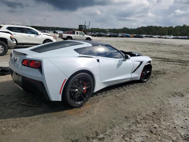 1G1YB2D72K5113706 - 2019 CHEVROLET CORVETTE STINGRAY 1LT WHITE photo 3