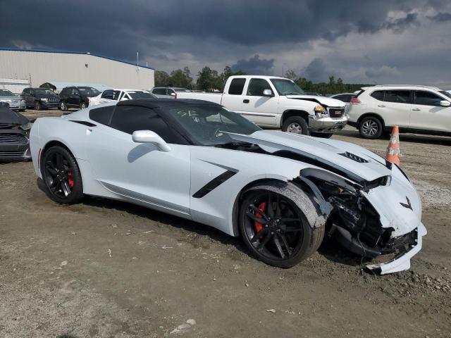 1G1YB2D72K5113706 - 2019 CHEVROLET CORVETTE STINGRAY 1LT WHITE photo 4