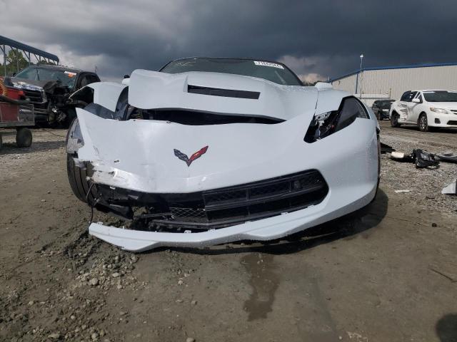 1G1YB2D72K5113706 - 2019 CHEVROLET CORVETTE STINGRAY 1LT WHITE photo 5