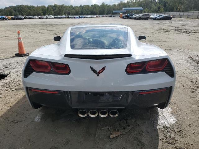 1G1YB2D72K5113706 - 2019 CHEVROLET CORVETTE STINGRAY 1LT WHITE photo 6