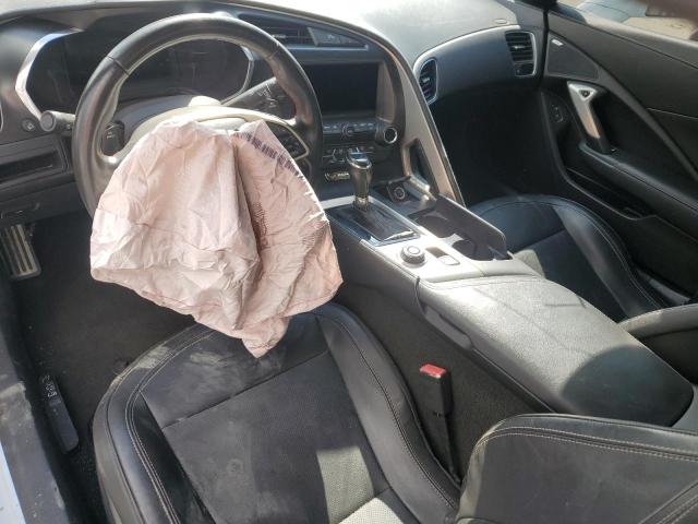 1G1YB2D72K5113706 - 2019 CHEVROLET CORVETTE STINGRAY 1LT WHITE photo 8