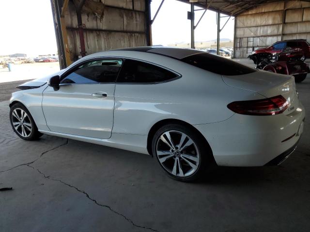 WDDWJ4JB9JF629081 - 2018 MERCEDES-BENZ C 300 WHITE photo 2