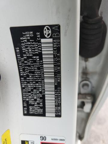 5YFBURHEXHP602214 - 2017 TOYOTA COROLLA L WHITE photo 12