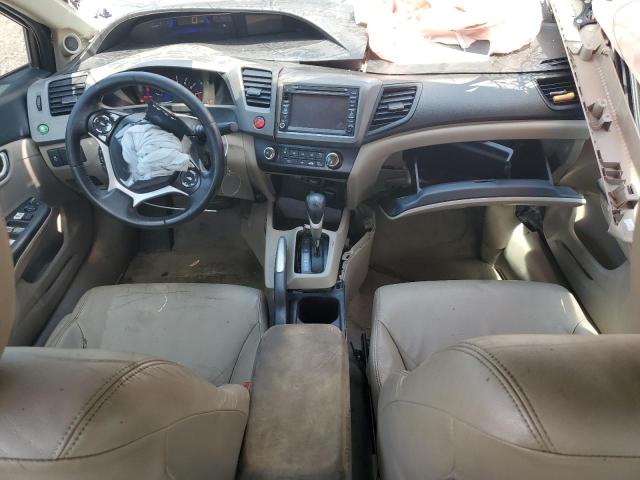 2HGFB2F94CH526980 - 2012 HONDA CIVIC EXL ყავისფერი ფოტო 8
