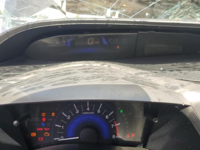 2HGFB2F94CH526980 - 2012 HONDA CIVIC EXL ყავისფერი ფოტო 9