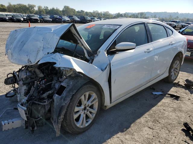 1C3CCCAB4FN577250 - 2015 CHRYSLER 200 LIMITED WHITE photo 1