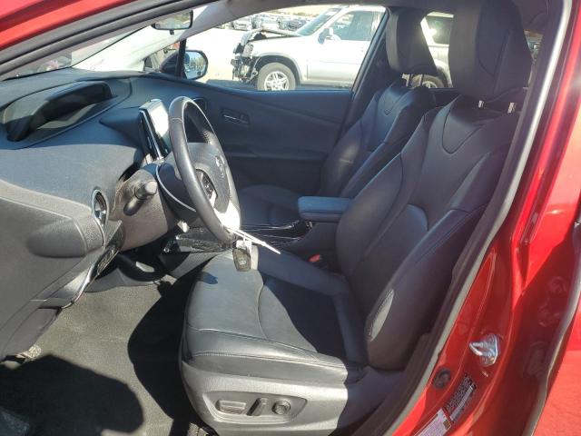 JTDKARFP8K3106552 - 2019 TOYOTA PRIUS PRIM ბურგუნდია ფოტო 7