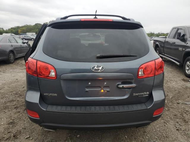 5NMSH73E69H319661 - 2009 HYUNDAI SANTA FE SE BLUE photo 6