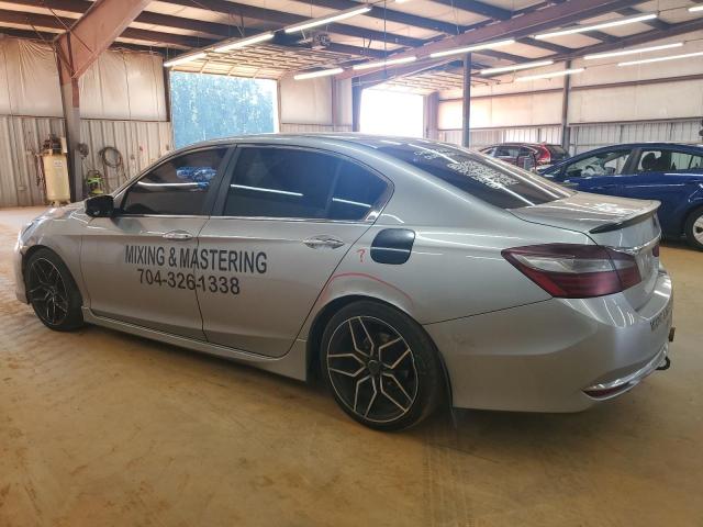 1HGCR2F61HA026916 - 2017 HONDA ACCORD SPORT ვერცხლისფერი ფოტო 2