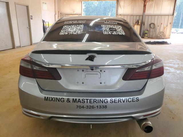 1HGCR2F61HA026916 - 2017 HONDA ACCORD SPORT ვერცხლისფერი ფოტო 6