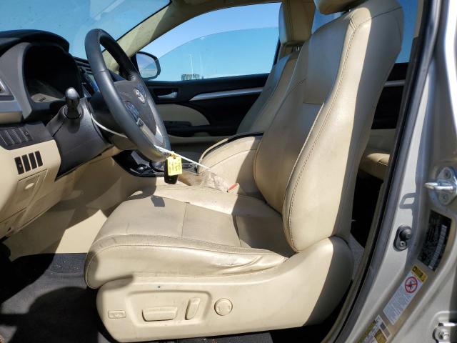 5TDKKRFH0GS160505 - 2016 TOYOTA HIGHLANDER XLE Marrón foto 7