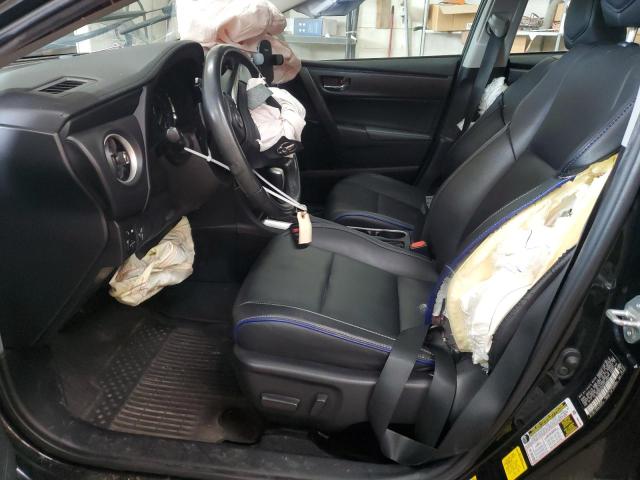 2T1BURHE1KC148037 - 2019 TOYOTA COROLLA L BLACK photo 7