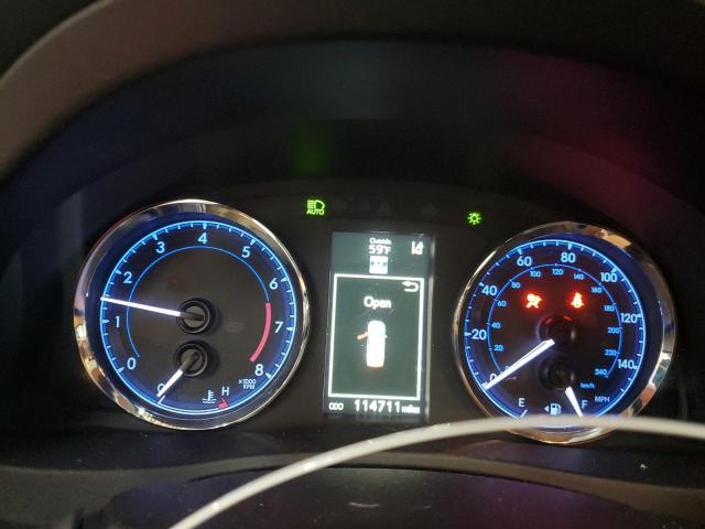 2T1BURHE1KC148037 - 2019 TOYOTA COROLLA L BLACK photo 9