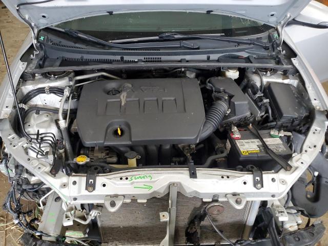 5YFBURHE2FP185958 - 2015 TOYOTA COROLLA L SILVER photo 11