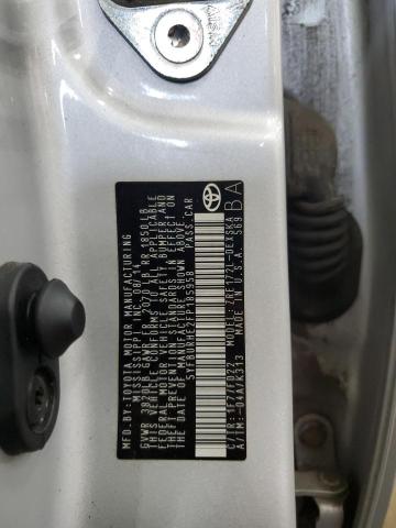 5YFBURHE2FP185958 - 2015 TOYOTA COROLLA L SILVER photo 13