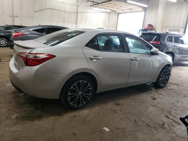 5YFBURHE2FP185958 - 2015 TOYOTA COROLLA L SILVER photo 3