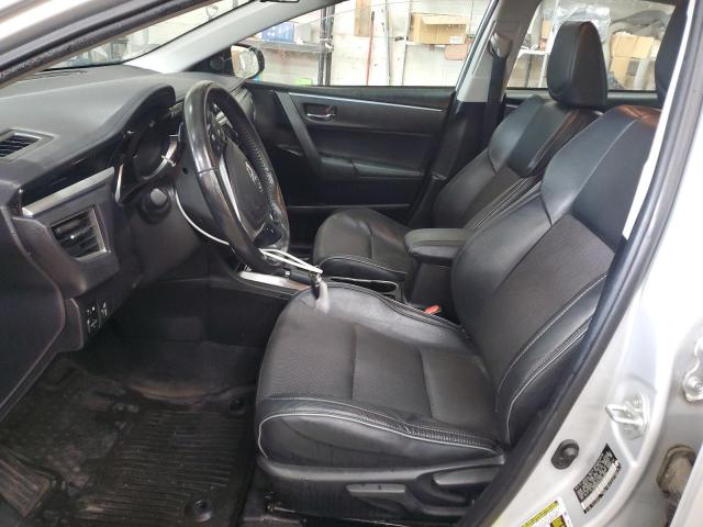 5YFBURHE2FP185958 - 2015 TOYOTA COROLLA L SILVER photo 7