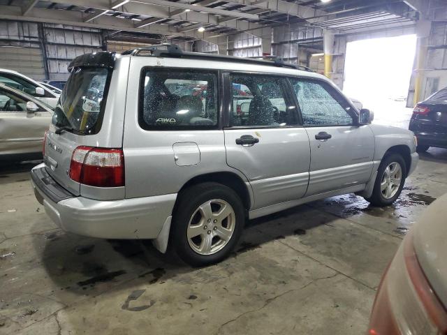 JF1SF65622H750453 - 2002 SUBARU FORESTER S 银色 照片 3