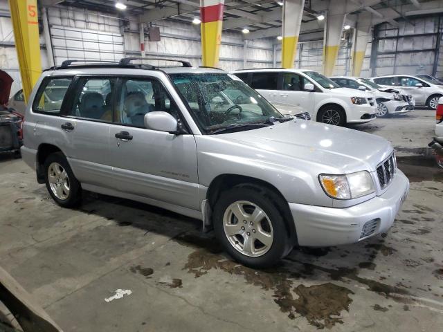 JF1SF65622H750453 - 2002 SUBARU FORESTER S 银色 照片 4