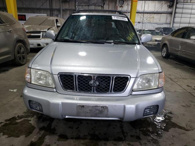 JF1SF65622H750453 - 2002 SUBARU FORESTER S 银色 照片 5