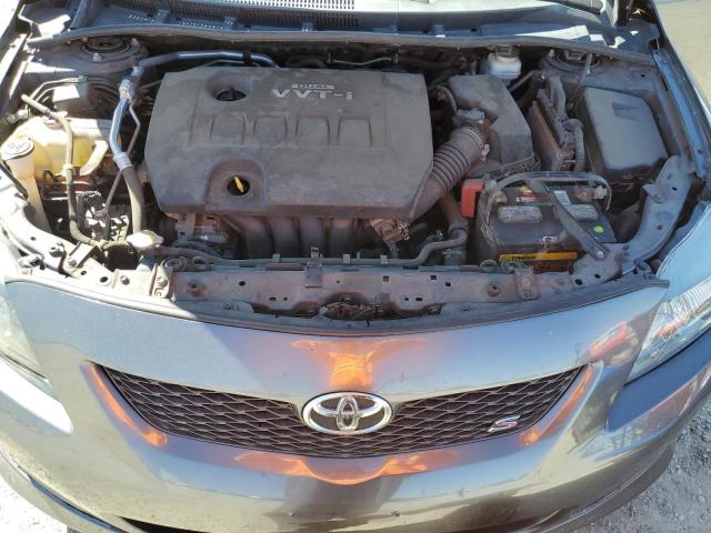 2T1BU4EE0AC493226 - 2010 TOYOTA COROLLA BASE 灰色 照片 11
