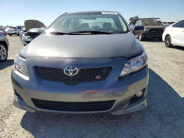 2T1BU4EE0AC493226 - 2010 TOYOTA COROLLA BASE 灰色 照片 5