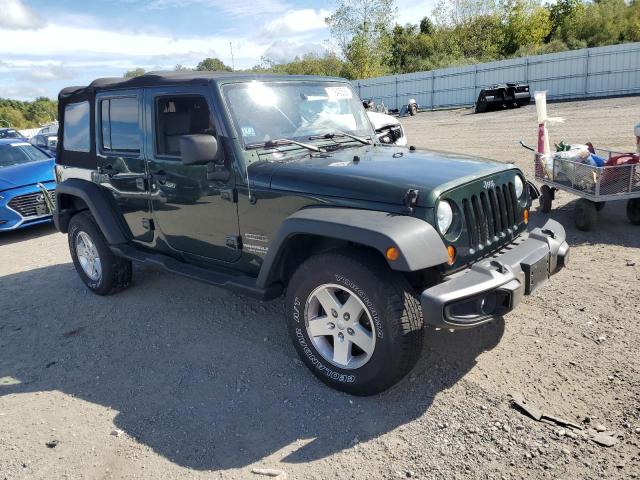 1J4BA3H18AL212000 - 2010 JEEP WRANGLER U SPORT მწვანე ფოტო 4