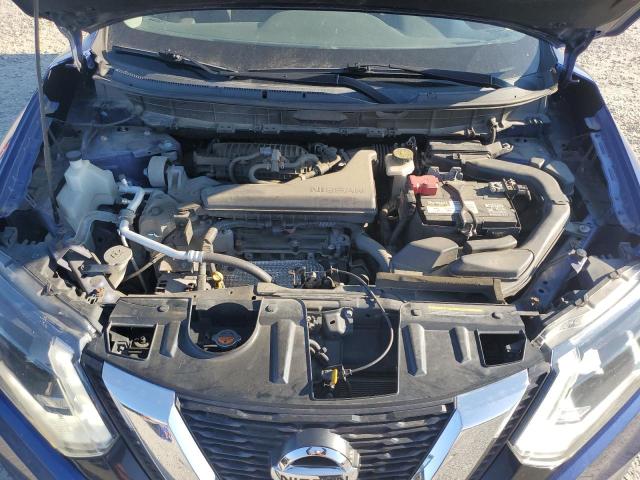 JN8AT2MV7HW011023 - 2017 NISSAN ROGUE S BLUE photo 12