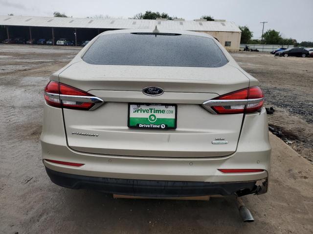 3FA6P0HD4KR282990 - 2019 FORD FUSION SE TAN photo 6