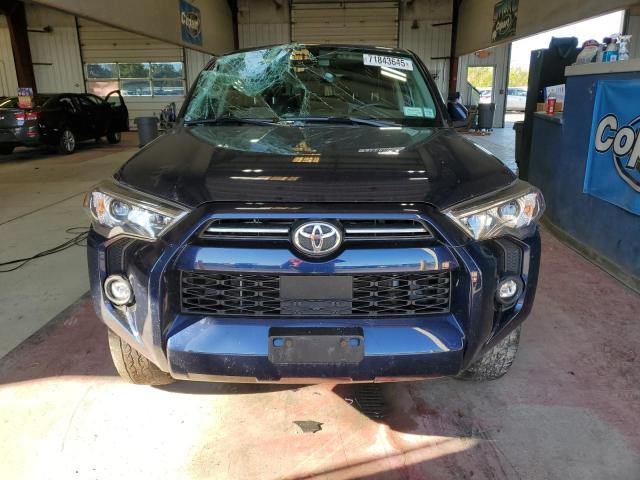 JTENU5JR4M5919217 - 2021 TOYOTA 4RUNNER SR5/SR5 PREMIUM BLUE photo 5