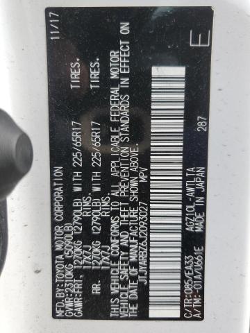 JTJYARBZ6J2093027 - 2018 LEXUS NX 300 BASE 白色 照片 13