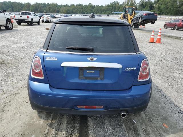 WMWSU3C52CT257604 - 2012 MINI COOPER BLUE photo 6