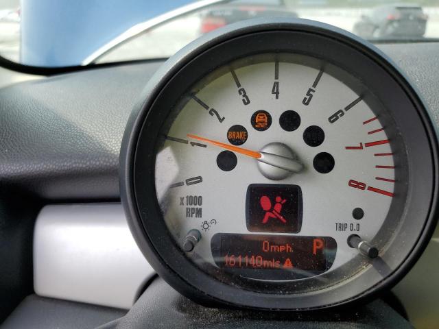 WMWSU3C52CT257604 - 2012 MINI COOPER BLUE photo 9