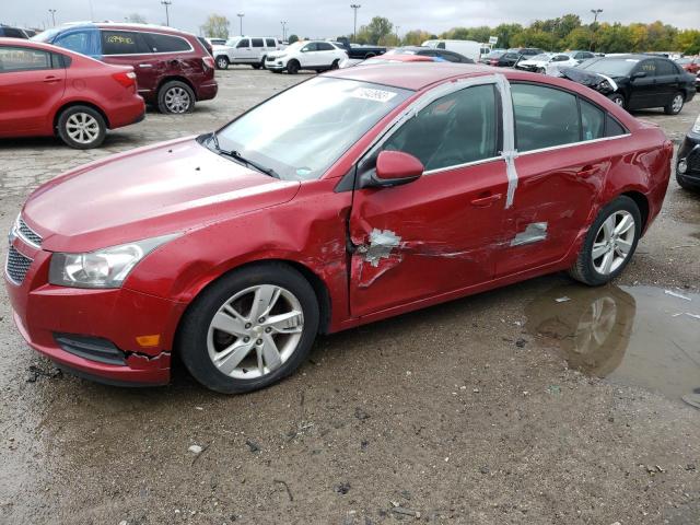 1G1P75SZXE7136226 - 2014 CHEVROLET CRUZE RED photo 1