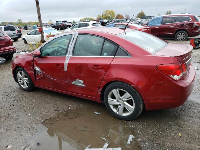 1G1P75SZXE7136226 - 2014 CHEVROLET CRUZE RED photo 2