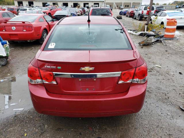 1G1P75SZXE7136226 - 2014 CHEVROLET CRUZE RED photo 6