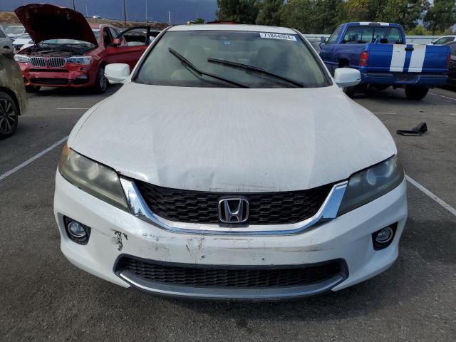 1HGCT1B80FA005586 - 2015 HONDA ACCORD EXL WHITE photo 5