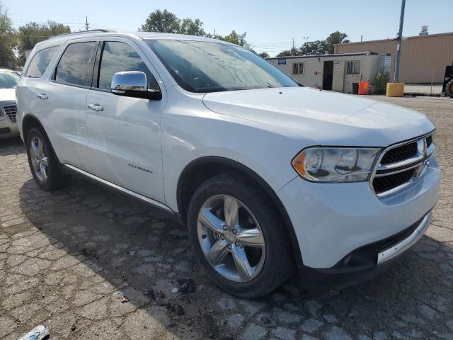 1C4RDJEG4DC651322 - 2013 DODGE DURANGO CITADEL WHITE photo 4