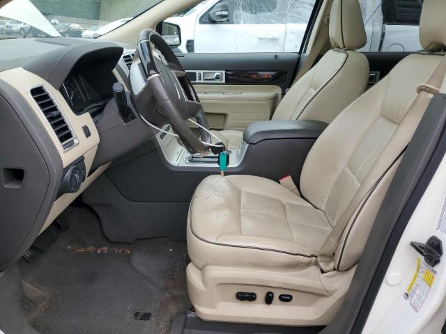2LMDU88C88BJ26412 - 2008 LINCOLN MKX WHITE photo 7