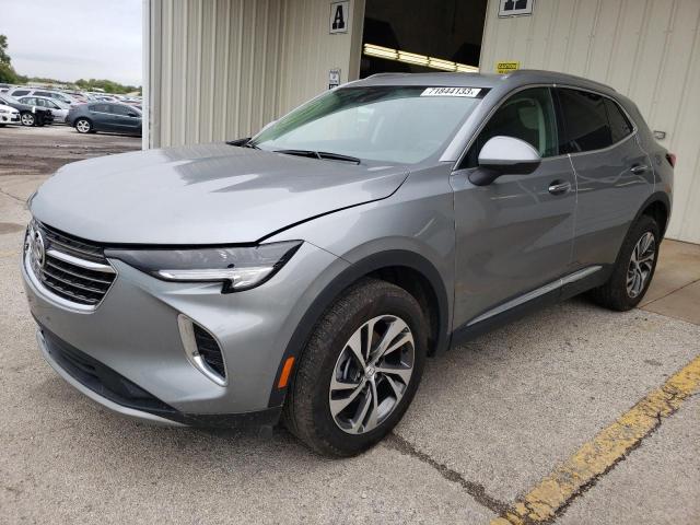 LRBFZNR43PD018142 - 2023 BUICK ENVISION ESSENCE GRAY photo 1